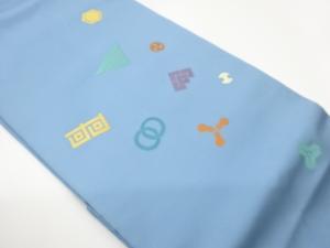 家紋模様刺繍名古屋帯